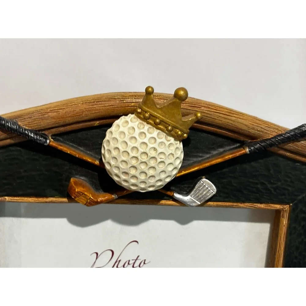 VTG Figi Queen of the Green Women's Golf Photo Frame 4x6 Collector Gift Desk Art